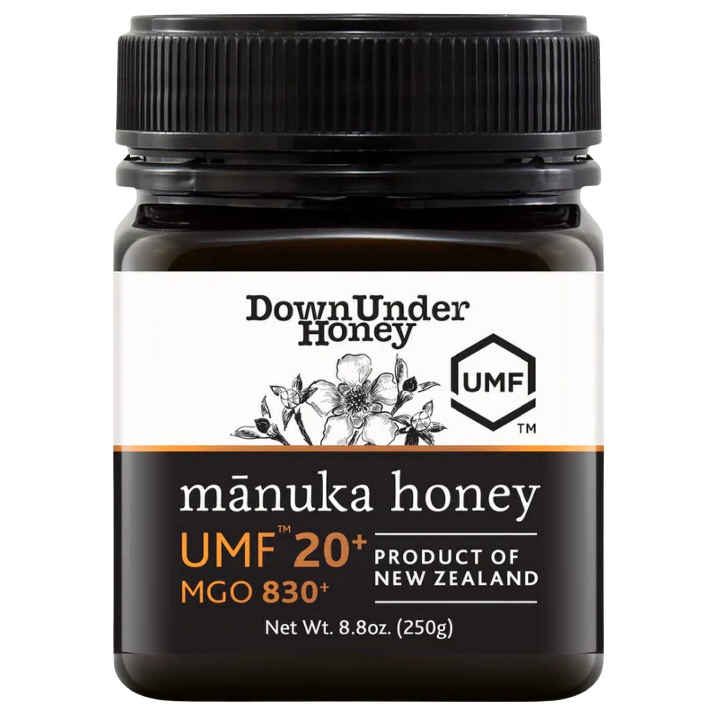 Miel de Manuka certifié UMF 20+ (MGO 830+)